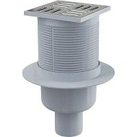 Душевой трап Alcaplast 10 см с прямой подводйкой