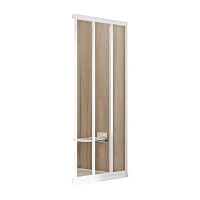 Душевой уголок, профиль белый, стекло прозрачное, Ravak Supernova  ASRV3-80, 15V40102Z1