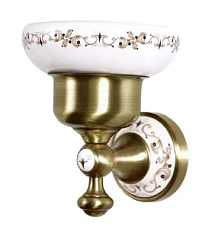 Мыльница Boheme Provanse латунь/керамика