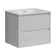 Тумба с раковиной подвесная Sancos Libra LB60W 60 см с ящиками