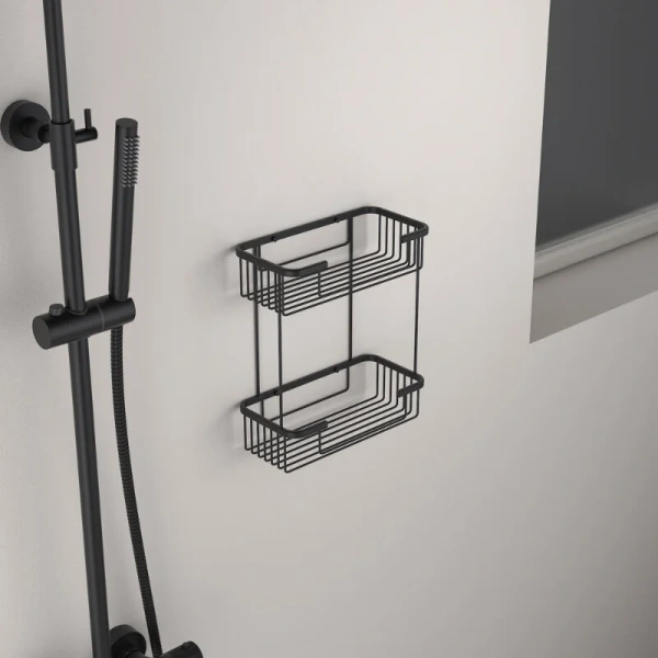 Решетка для ванной Timo Saona черный 13083/03 (детальная фотография), металлические