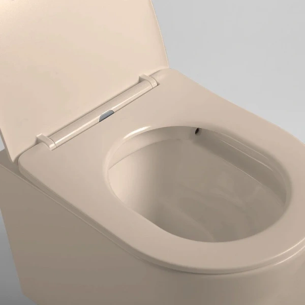 Унитаз подвесной Vincea Piatti капучино матовый VT1-11SMC (детальная фотография), цветные