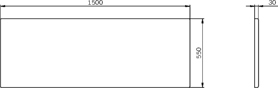 Фронтальная панель для ванны Am.Pm Func 150 см белая W84A-150-070W-P (детальная фотография), в наличии index_1