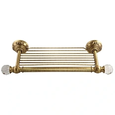 Полотенцедержатель Migliore Cristalia бронза