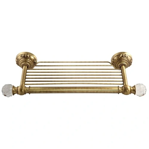 Полотенцедержатель Migliore Cristalia бронза - фото 3