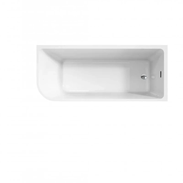Ванна акриловая BelBagno 170x73 см левосторонняя BB712-1700-730-L (детальная фотография), 170 см