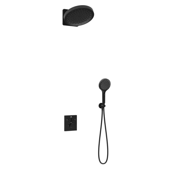 Душевой комплект Vincea Inspire черный VSFW-3I21MT3MB (детальная фотография)