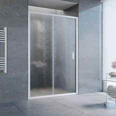 Душевая дверь стекло шиншилла Vegas-glass ZP 130 02