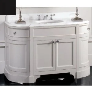 Тумба с мраморной столешницей, цвет полуглянцевый Dark Grey, мрамор Nero Marquinha, Devon&Devon Season EFSEASONDGNE (детальная фотография)