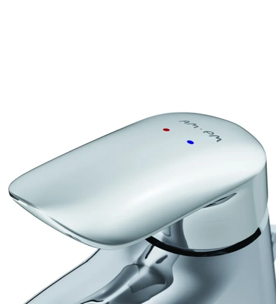 Смеситель для биде AM.PM Bliss L излив 153 мм хром, с донным клапаном F5383132 (детальная фотография), на биде