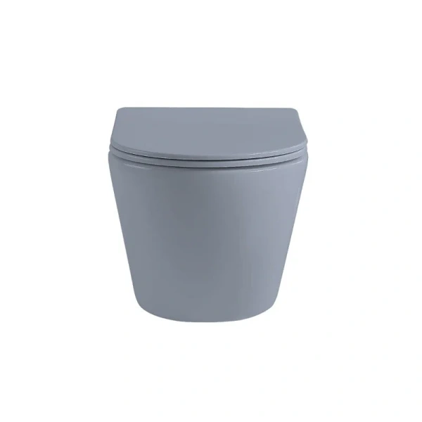 Унитаз подвесной Vincea Globo океан матовый VT1-14SMO (детальная фотография), современные, hi-tech, круглые