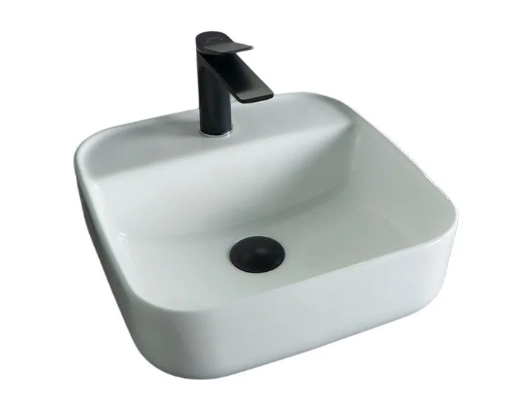 Раковина GID Geometrico N9044 39 см квадратная 51165 (детальная фотография)