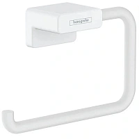 Бумагодержатель Hansgrohe AddStoris белый матовый