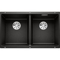 Мойка для кухни Blanco Subline 350/350-U 75 см черная