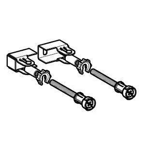 Комплект крепления для инсталляций Geberit Duofix угловой 111.835.00.1 (детальная фотография), в наличии