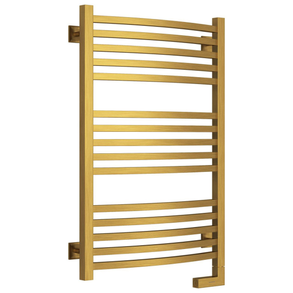 Полотенцесушитель электрический Сунержа Аркус 2.0 80х50 см состаренная латунь, тэн правый 051-5605-8050 (детальная фотография)