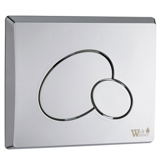 Клавиша смыва WeltWasser WW INS хром WW MARBERG 410 RD (детальная фотография)