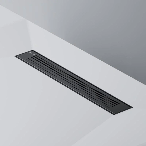 Душевой лоток Am.Pm PrimeFlow 50 см черный матовый W02SC-P11-050-01BM (детальная фотография), стандартные