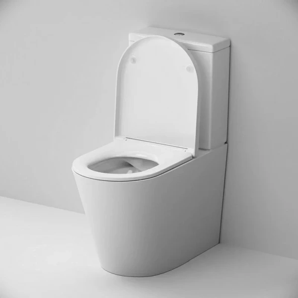 Унитаз компакт Am.Pm Func безободковый C8F8600SC (детальная фотография), белые