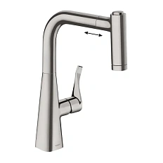 Смеситель для кухни Hansgrohe Metris M71 хром