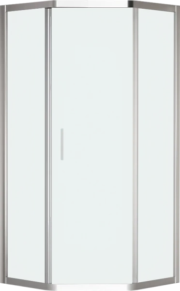 Душевой уголок RGW Passage PA-86S 90x90 профиль сатин стекло прозрачное 38088699-111 (детальная фотография), многоугольные