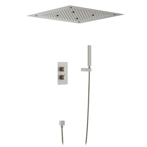 Душевой комплект Timo Petruma никель - фото 3