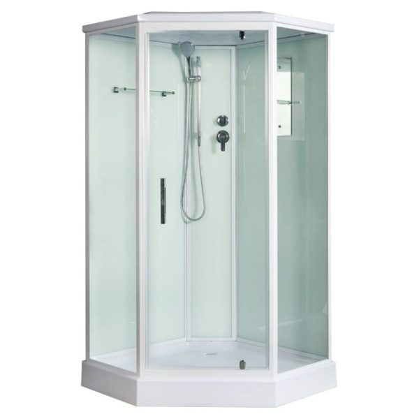 Душевая кабина River Penta 100х100 см с поддоном PENTA 100 (детальная фотография)