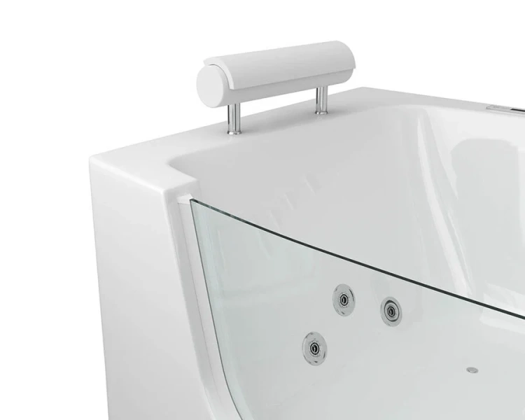 Ванна акриловая Grossman 185x90 см гидромассажная GR-18590 (детальная фотография), с гидромассажем, большие