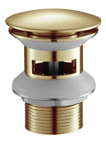 Донный клапан Timo золото матовое 8011/17 (детальная фотография)