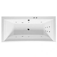 Ванна гидромассажная Excellent Crown Grand Line 190 x 90 см, белый/хром, WAEX.CRG19.LINE.CR