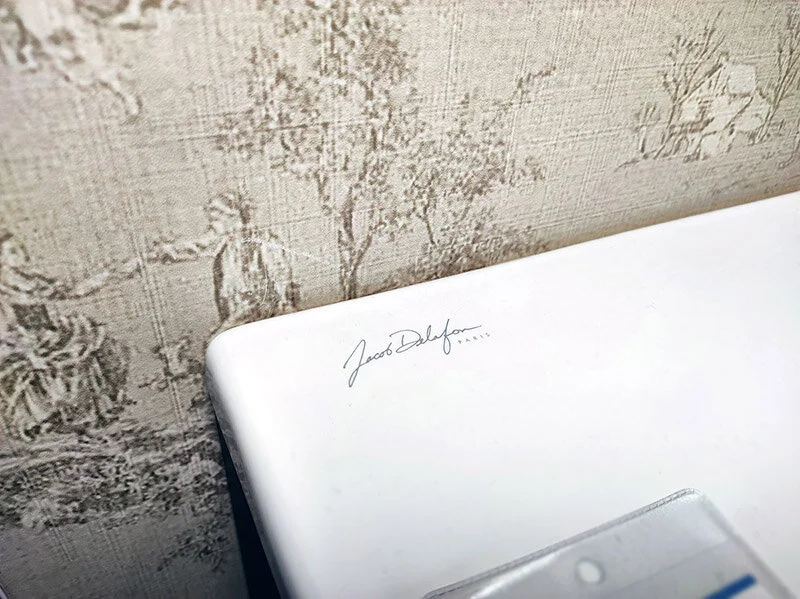 Раковина Jacob Delafon Vox 80 см белая EXAE112-00 (детальная фотография), 80 см