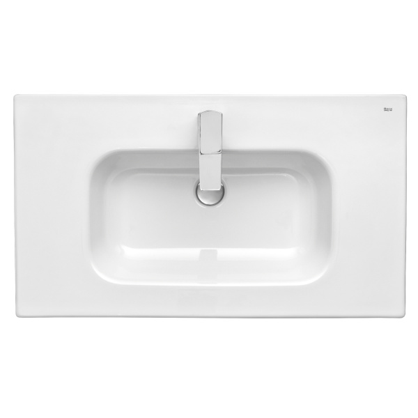 Раковина мебельная Акватон Victoria-N 80 см белая 732799C000 (детальная фотография), в наличии