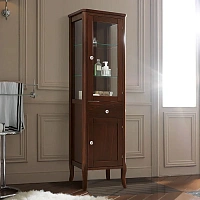 Шкаф-пенал напольный Kerasan Retro 46 см орех