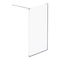 Душевая перегородка Am.Pm Func 120 см профиль хром