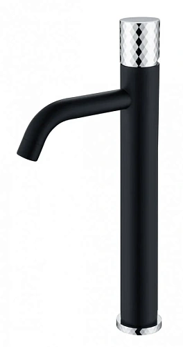 Смеситель для раковины Boheme Stick black diamond chrome - фото 3