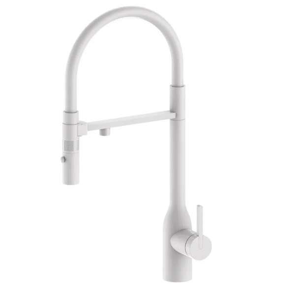 Смеситель для питьевой воды Paulmark Magneto One белый матовый Ma213188-WH (детальная фотография)