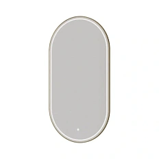 Зеркало с подсветкой Boheme 60 см золото матовое
