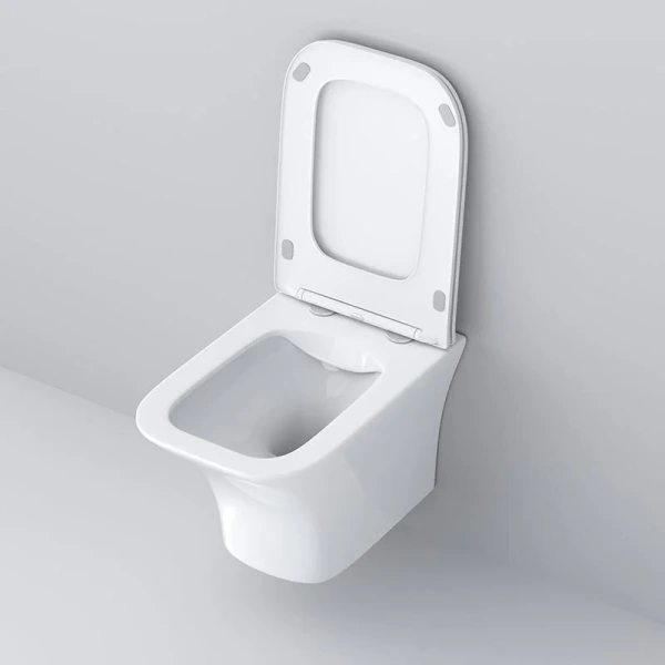 Унитаз подвесной Grossman Galaxy безободковый GR-4476S (детальная фотография), современные, hi-tech, прямоугольные