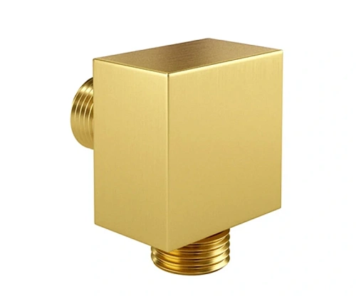 Подключение для душевого шланга WasserKRAFT матовое золото - фото 4