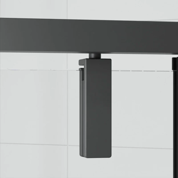 Душевой уголок RGW Hotel HO-088B 90x90 см профиль черный, стекло прозрачное 350608899-14 (детальная фотография), черные