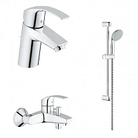 Душевой комплект Grohe Eurosmart хром