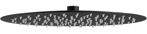 Верхний душ BERGES Ventas черный матовый - фото 2