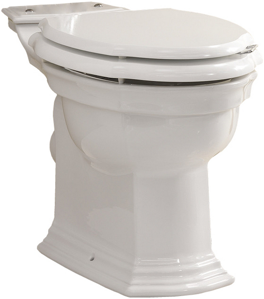 Чаша для унитаза Devon & Devon Westminster белая IBWCWES (детальная фотография)