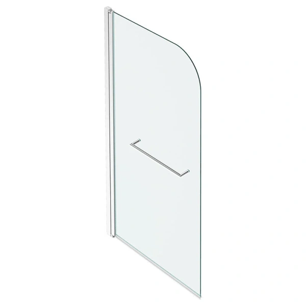 Шторка для ванны Jacob Delafon Odeon Up 80х145 см профиль хром E4932-GA (детальная фотография)
