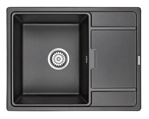 Мойка для кухни Paulmark Weimar 65 см черная - фото 2