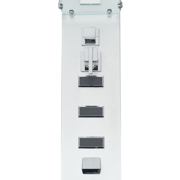 Душевая панель River с ручным душем RIVER 08 (детальная фотография), без термостата