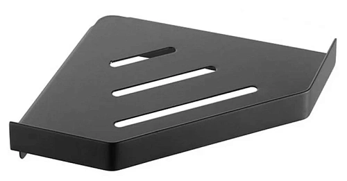 Полочка для ванной Boheme New Venturo черная - фото 2