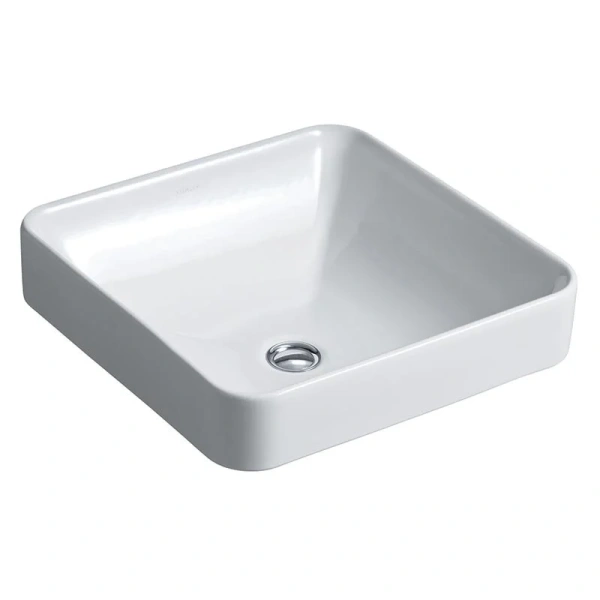 Раковина Jacob Delafon Vox 40 см белая, без отверстия под смеситель E2661-0 (детальная фотография)