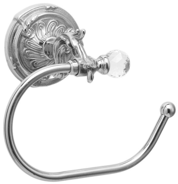 Бумагодержатель, хром, Art&Max Barocco Crystal AM-1782-Cr-C (детальная фотография)