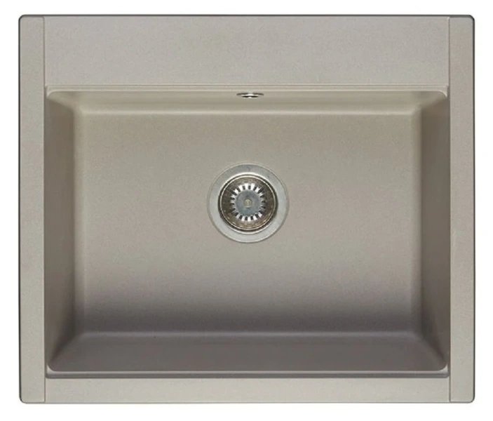 Мойка для кухни Акватон Делия 60 см серый шелк 1A715232LD250 (детальная фотография)